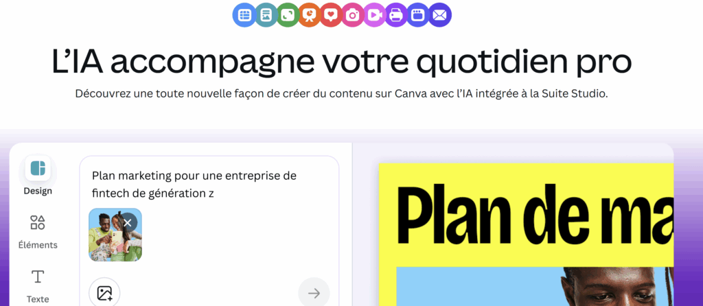 Canva Pro 2025 - Avis Complet Suite Design + IA 3 Capture decran 2025 11 04 172523