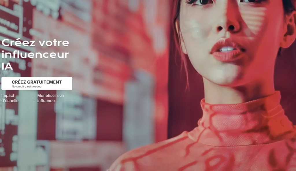 Créez votre influenceuse IA 1 apob ai hero creer influenceur ia