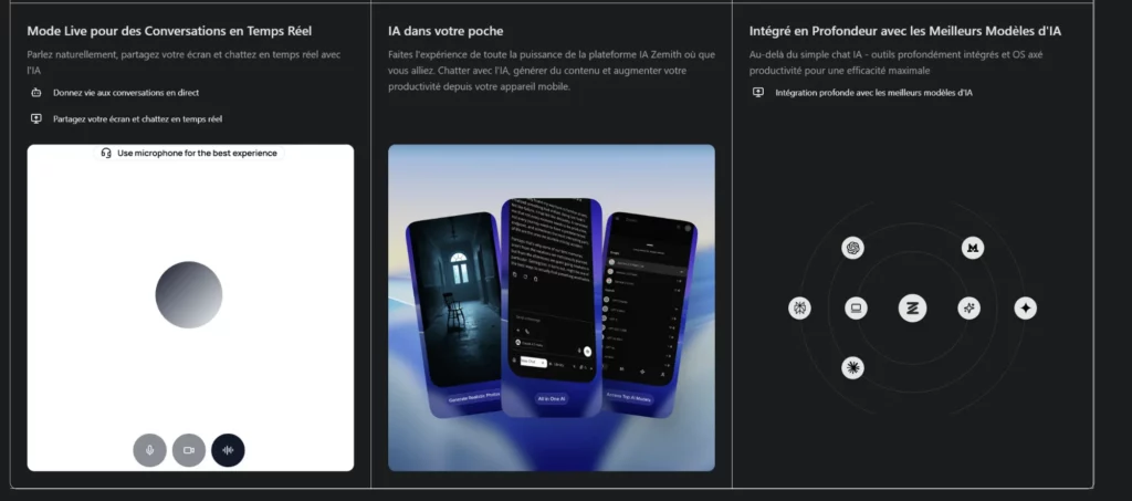 zemith mode live app mobile multi modeles