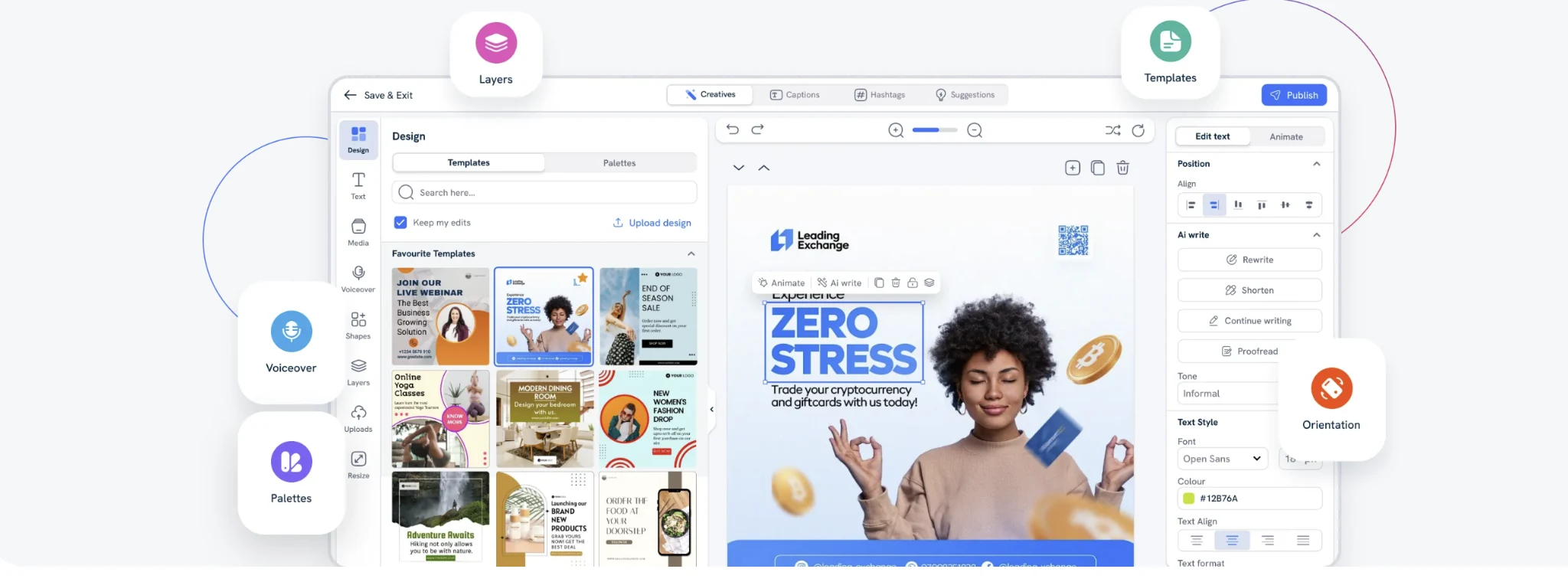 Indicateurs : économies de coûts, adoption, contenu généré