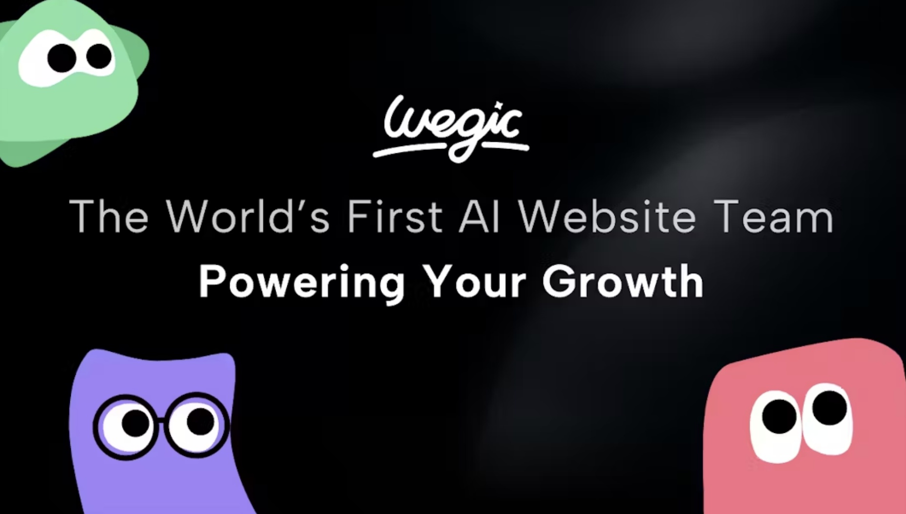 Wegic, la première équipe de site web IA
